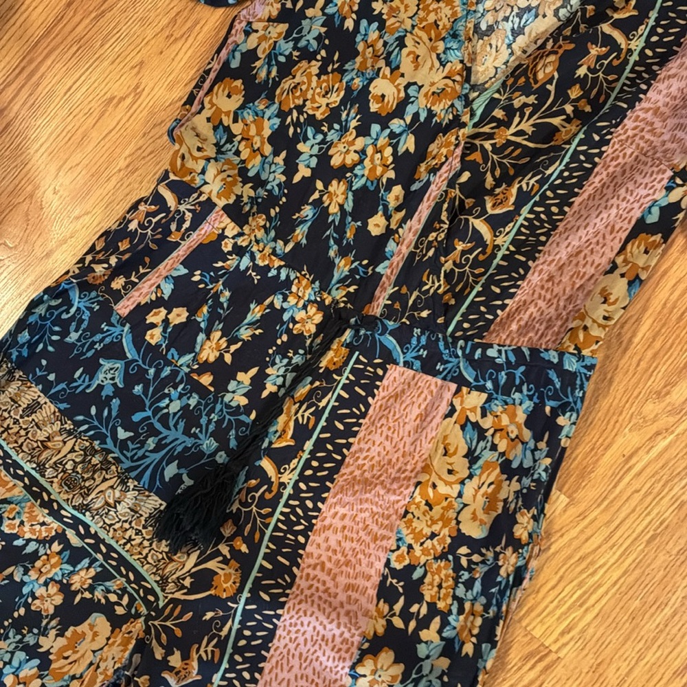 Jaase Patchwork Jumpsuit Size M - image 5